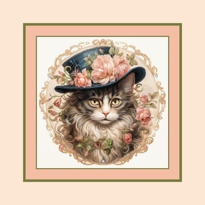 Victorian Cat Block 1