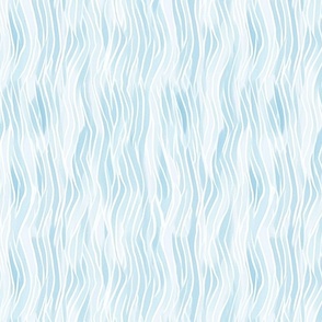 Turquoise watercolor wave pattern