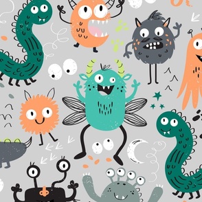 doodle monsters large scale