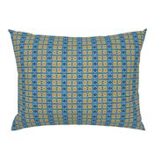 Blue and Gold Traditional Pattern  © Gingezel™ 2013