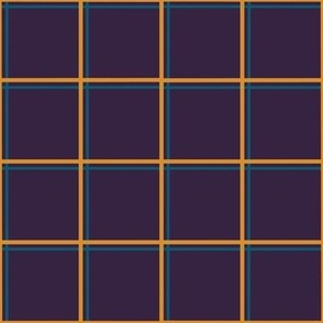 Double Squares (jewel tones)