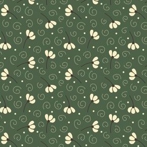 2826 A Small - ditsy florals