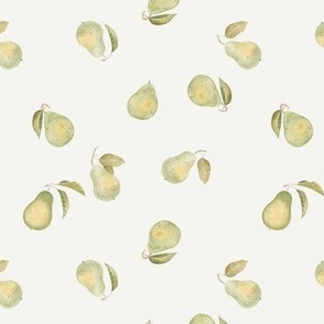 Tiny Pears off white L scale