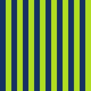 JUMBO Pickleball fabric - bright green and navy fabric
