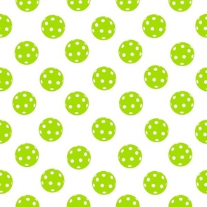 XLARGE Pickleball fabric - pickleball bright colorful pickle balls 12in