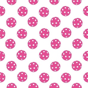 XLARGE Pickleball fabric - pickleball fabric bright pink 12in