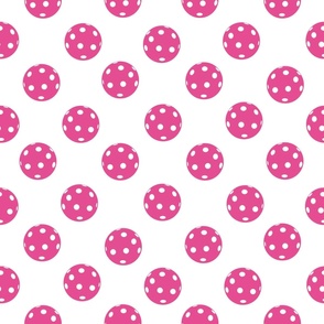 JUMBO Pickleball fabric - pickleball fabric bright pink