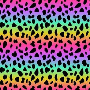Rainbow Black Cheetah 