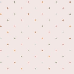 Muted Pastel Dots