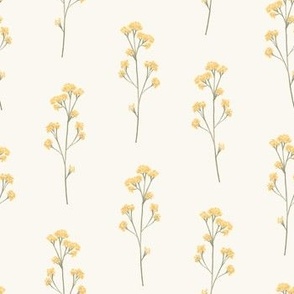 Vintage Yellow Wildflowers