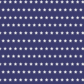 blue patriotic white star pattern