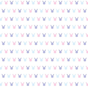 pastel easter bunny pattern