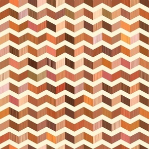 Fineline Chevrons - Warm