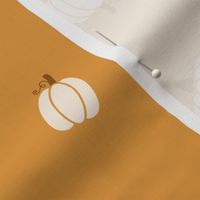Medium Amber Pumpkins and Squash Pattern Print