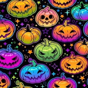 Neon Pumpkin Galaxy 