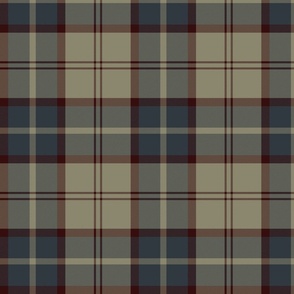 Tan Navy And Home Decor | Spoonflower Wallpaper Fabric, Plaid and