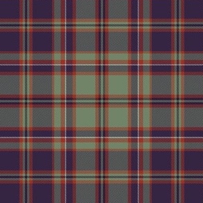 MacIntyre or Glen Orchy tartan, 6" faded