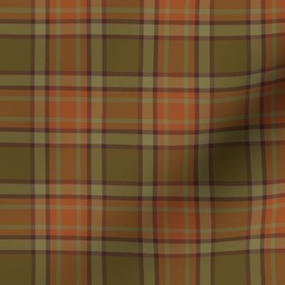 Grant tartan - Alister Grant 'Mohr' Laird's Champion, 3" muted colors