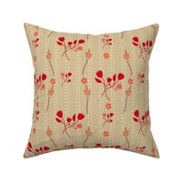 46-a-Medium-Indian Florals Red and Orange
