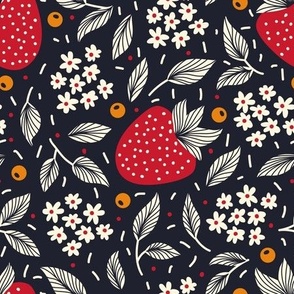 2828 B Medium - strawberry garden