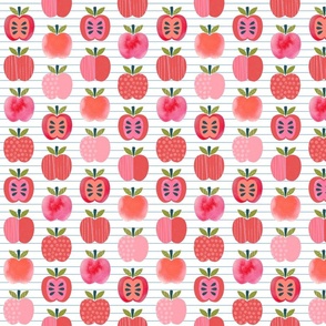 Pink Lady Apple - Notebook stripe - Small scale
