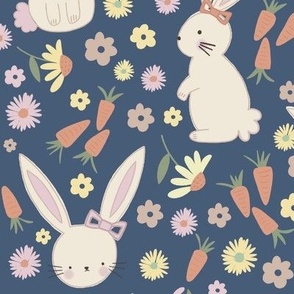 Cute spring bunnies