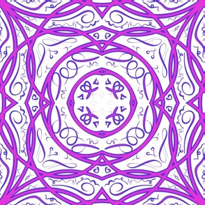 High Vibe Pink and Purple Energy Art