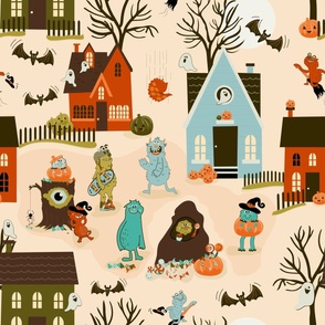 Monstrous Delights: A Halloween Haven for Playful Spirits