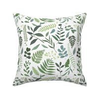 Sage Botanical in Eucalyptus Green