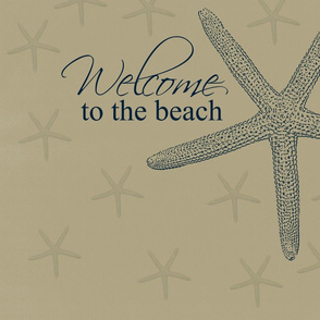 Welcome to the Beach Starfish