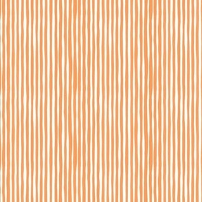 orange hand drawn stripes lines - small - 3x3