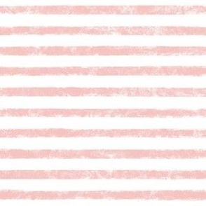 Pink and White Sketchy Stripes
