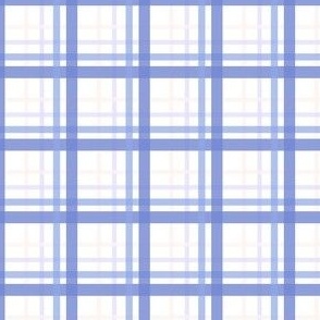 Cold blue checkered