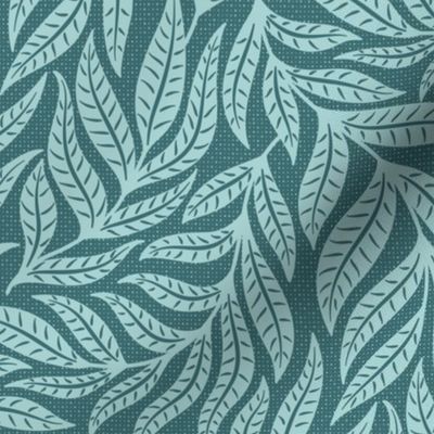 palmleaves tropical lounge teal