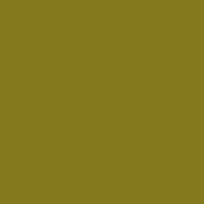 Olive Green Solid Colour 