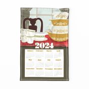 2024 Pyrex Calendar Towel