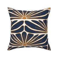 Nicolo (navy and gold)