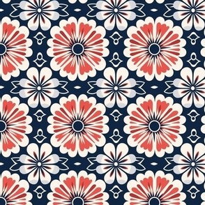 Japanese Floral Pattern 1