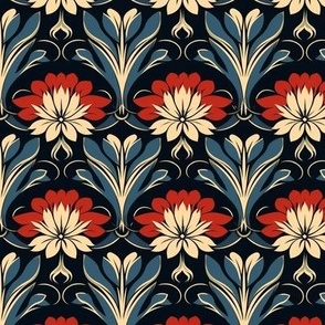 Japanese Floral Pattern 8