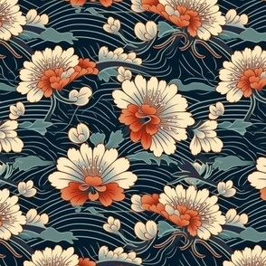 Japanese Floral Pattern 16