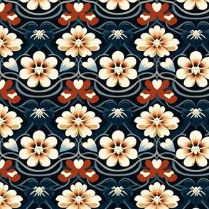 Japanese Floral Pattern 21