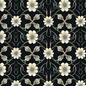 Japanese Floral Pattern 34