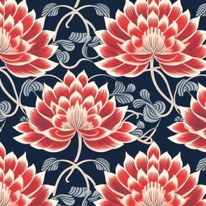 Japanese Floral Pattern 49