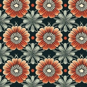 Japanese Floral Pattern 54