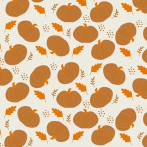 Pumpkins-Leaves-Seeds-Orange-Ecru-Medium-2