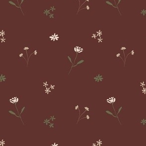 ditsy floral earthy