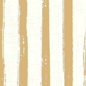 Paint Stripe (Large) - Honey Brown on Neutral White (TBS103)