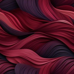 Muted Red & Dark Gray Abstract
