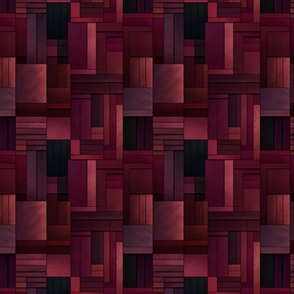 Dark Red Squares and Rectangles 