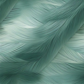 Sage Green Feathers